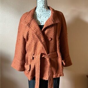Apt. 9 Terracotta Knit Jacket